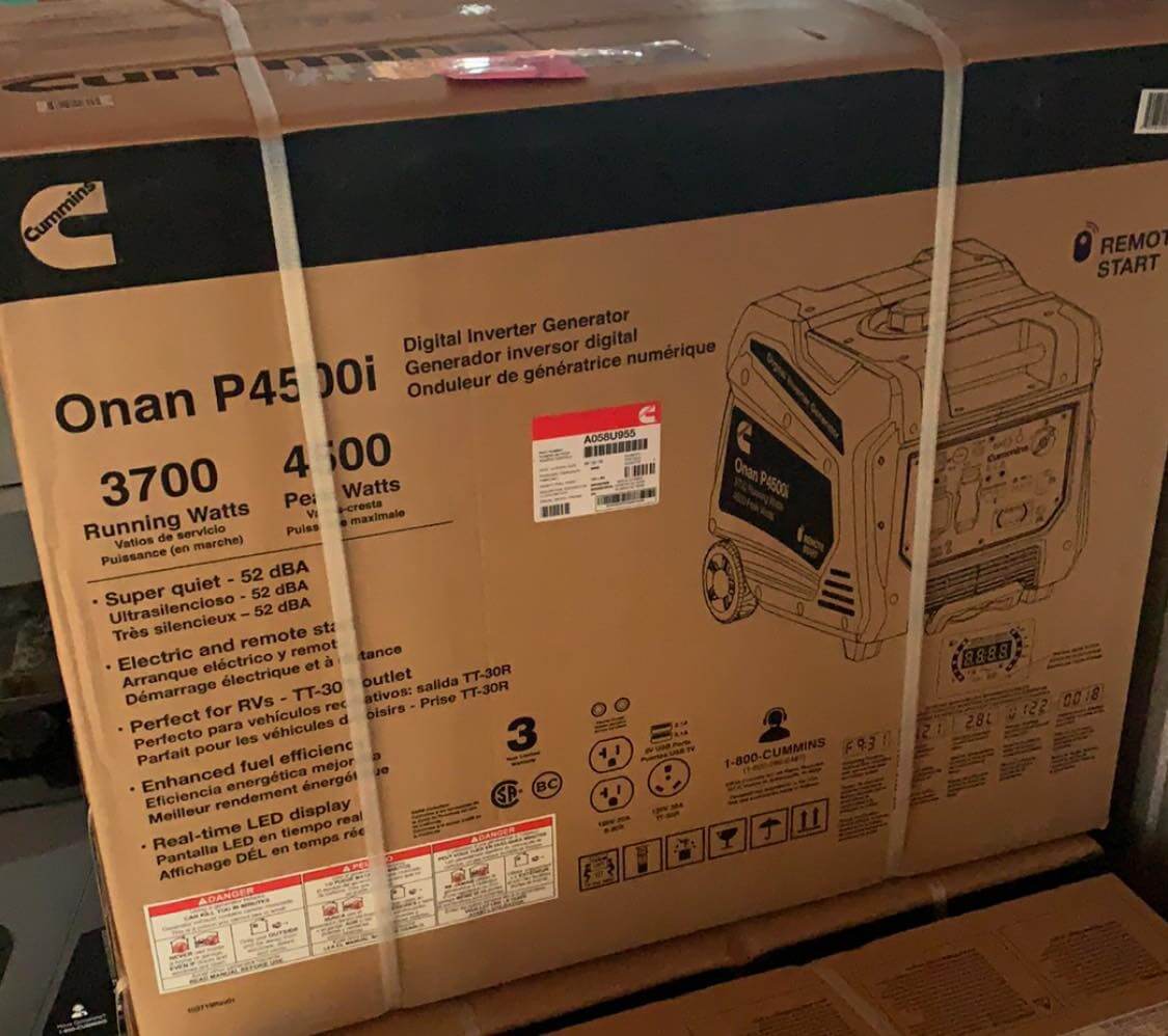 Joe's Starter & Generator Shop Hewitt, Texas - onan p4500i digital inverter generator